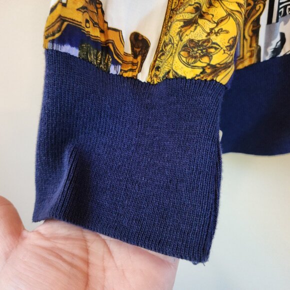 Saint Germain Paris Women M Nautical Theme Light Jacket Old Money Vtg Retro 80' - Picture 8 of 16